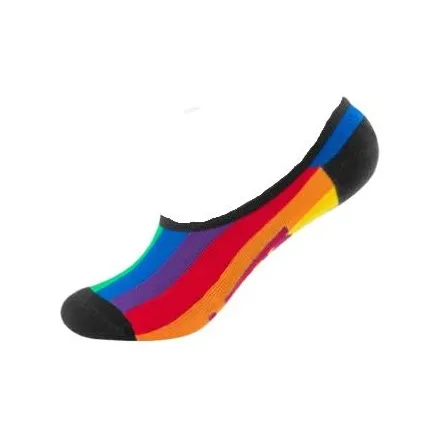 Vans No-Show Socks Women's 1 Pack Black Multicolor