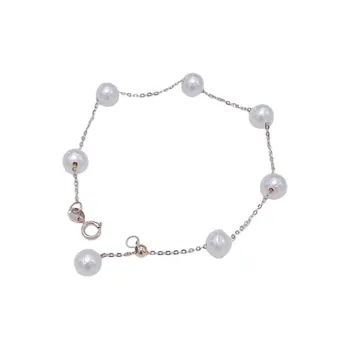 WORLD KNOWS Freshwater Pearl Bracelets Women's
