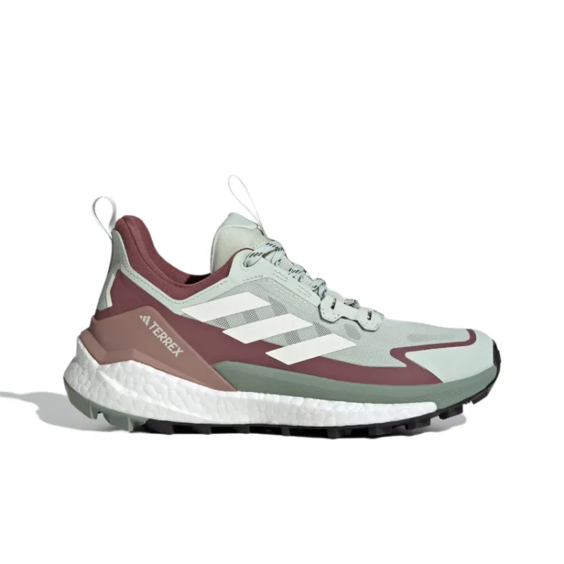 Terrex Free Hiker Women's Adidas 2.0 Low 'Linen Green Burgundy'-1