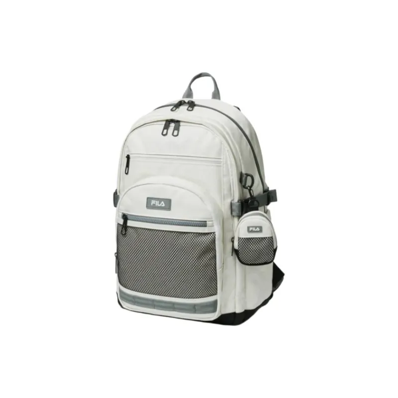 FILA Nylon Backpack Unisex White-1