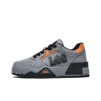 Lee Skateboard Shoes Men Low Top Light Gray/Light Khaki