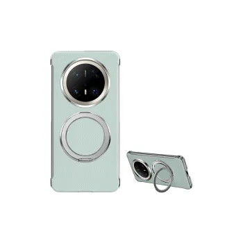 SUPER MOUSE Silicone Material Solid Color Rear Rotating Stand Phone Cases Compatible With Huawei Mate 70/Pro+