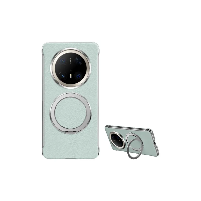 SUPER MOUSE Silicone Material Solid Color Rear Rotating Stand Phone Cases Compatible With Huawei Mate 70/Pro+-12