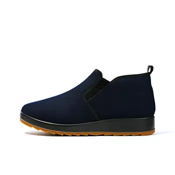 Old Meihua Ankle Boots Men's Navy Blue