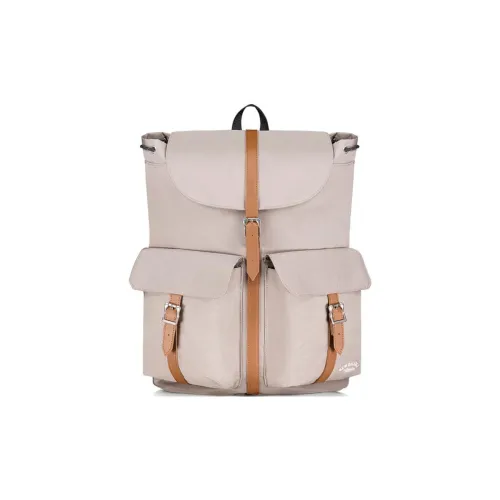 New Balance Fabric Backpack Unisex Woody Brown