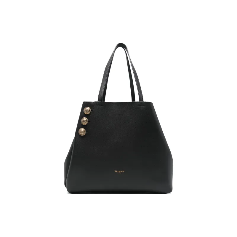 BALMAIN Button Detailed Tote Bag-0