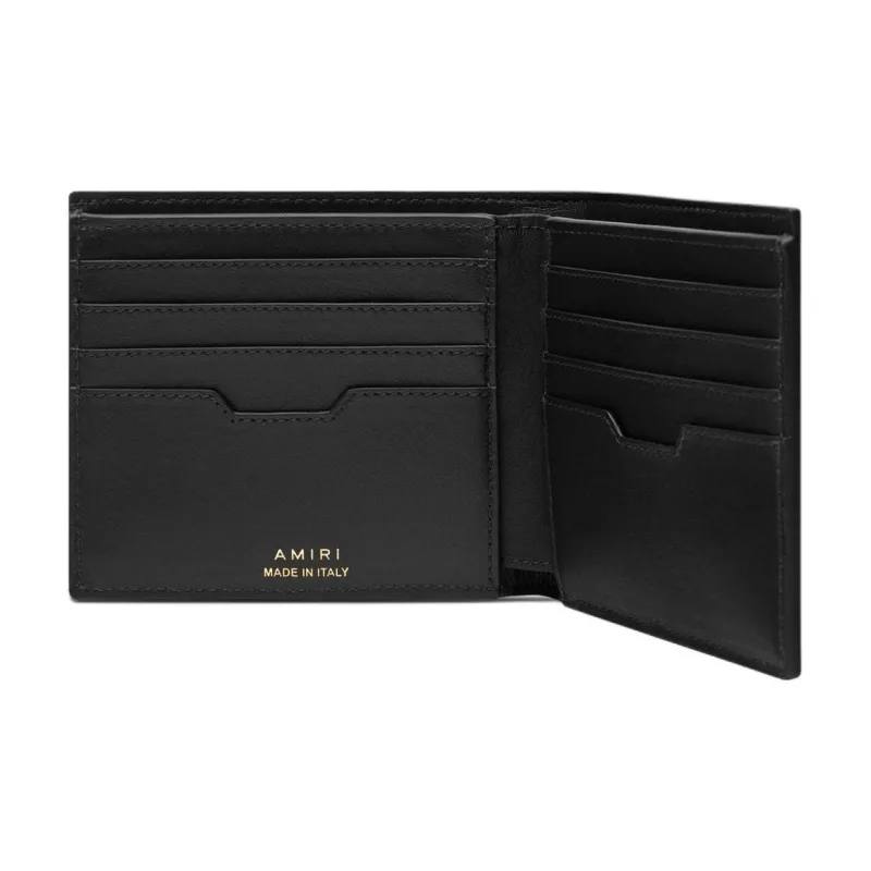 AMIRI Leather Wallet Unisex Black-2