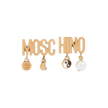 MOSCHINO Logo lettering Earrings