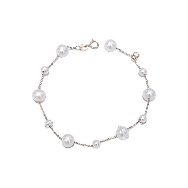 WORLD KNOWS Freshwater Pearl Bracelets Women's-5