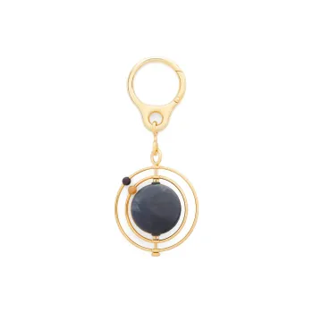 LOEWE Brass Keychains Women's Brown