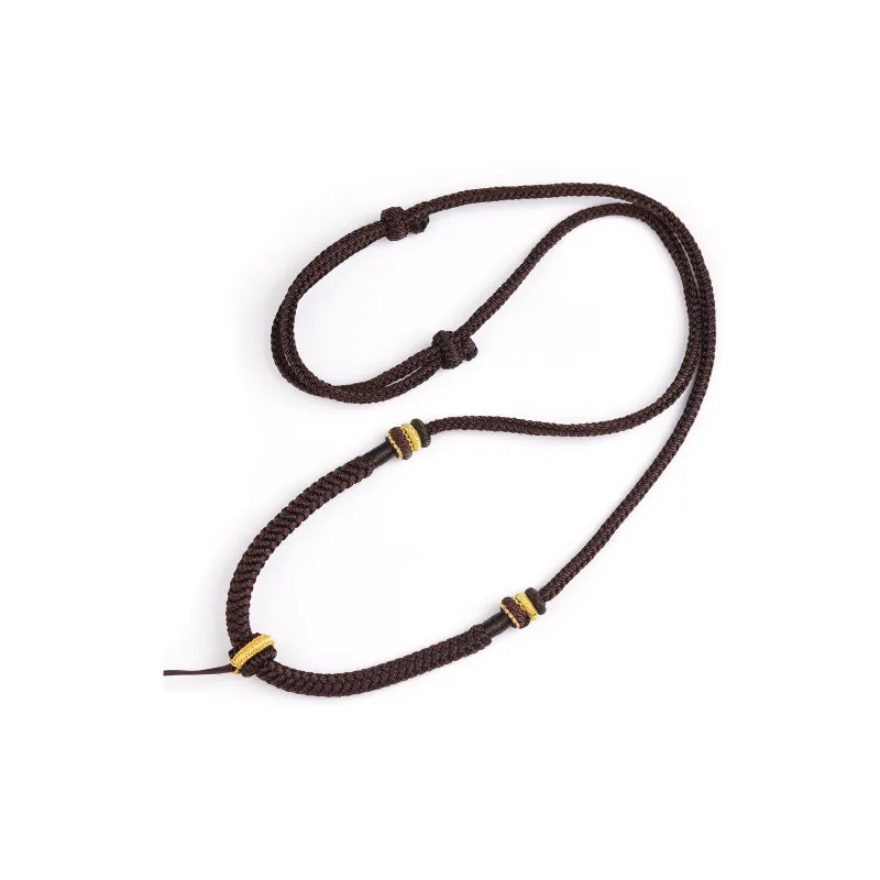 Moon Jewelry Braided String Necklaces Unisex-7