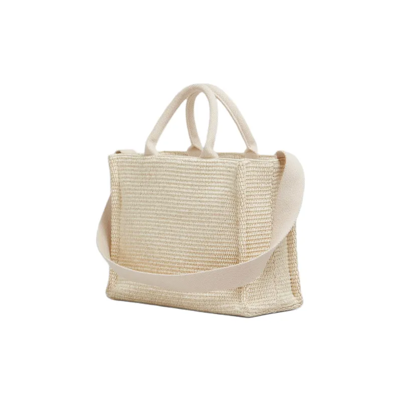 MARNI Tropicalia Logo Embroidered Small Tote Bag-2
