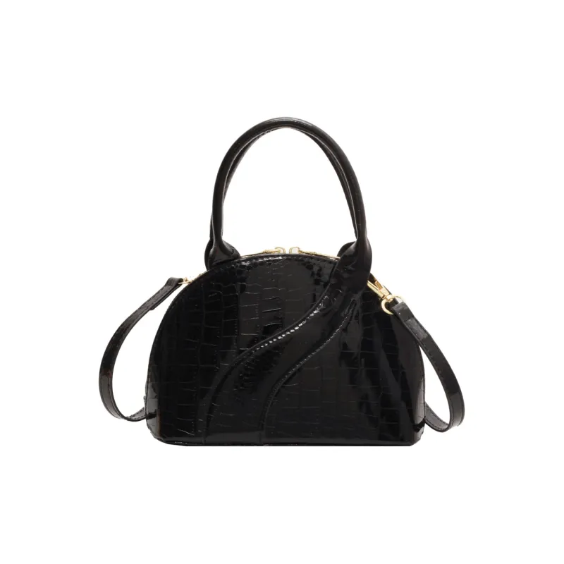 Yalu PU Handbag Regular Women's White/Silver/Black/Orange Red-4
