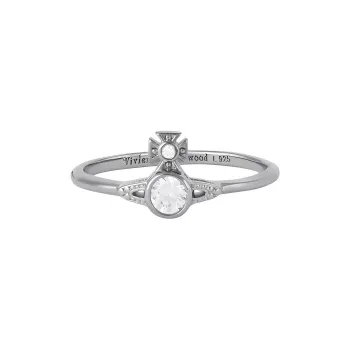Vivienne Westwood Crystal Rings Women's Silver