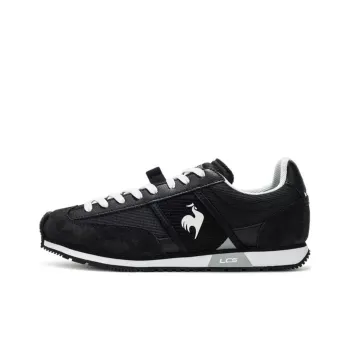 Le Coq Sportif Slip Resistant Low Top Cycling Shoes Men's Black White