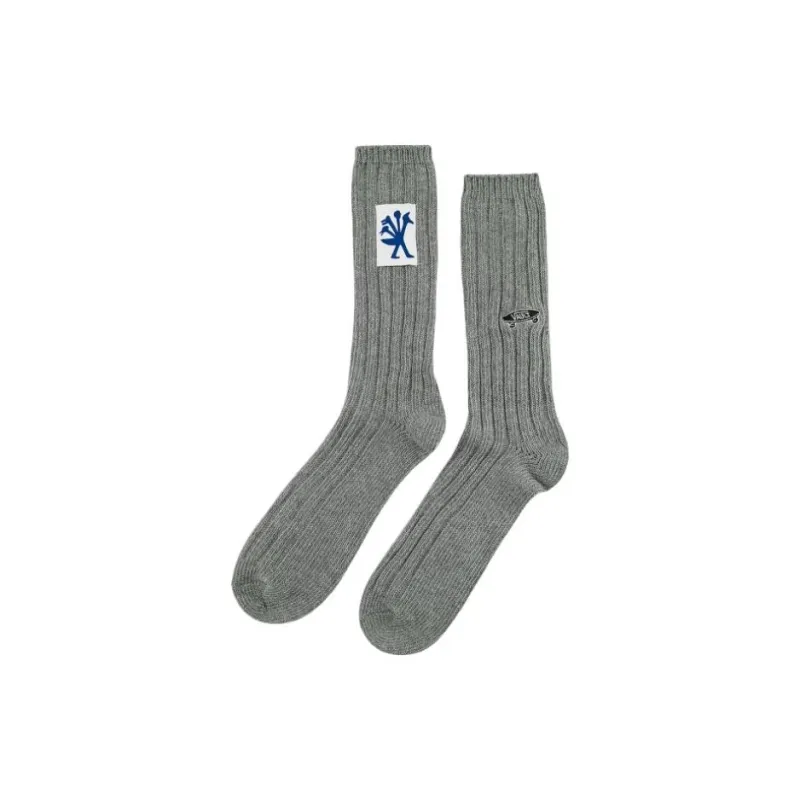 Vans x GEOFF MCFETRIDGE Knee-High Socks Men's 1 Pack Gray-1