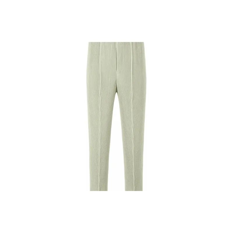 Homme Plissé Issey Miyake FW22 Casual Pants Men's Frost Gray-3