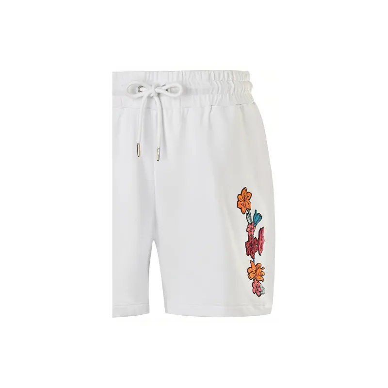 EMPORIO ARMANI Denim Shorts Women's White-4