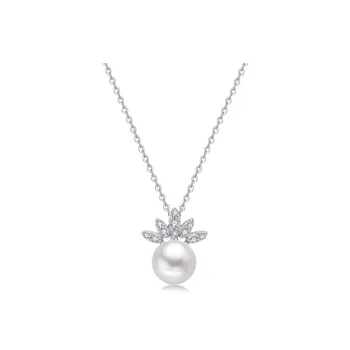 Double Happiness Gift Freshwater Pearl Necklaces Unisex