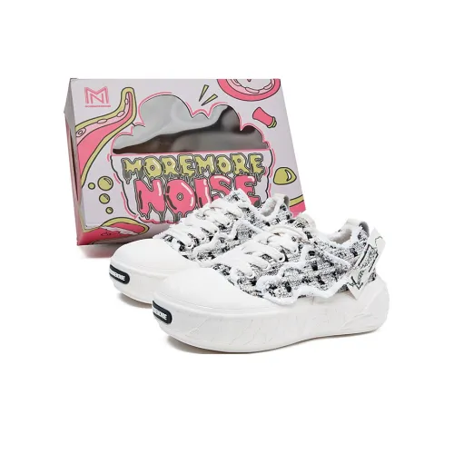 MOREMORENOISE Canvas Shoes Women's Low Top White