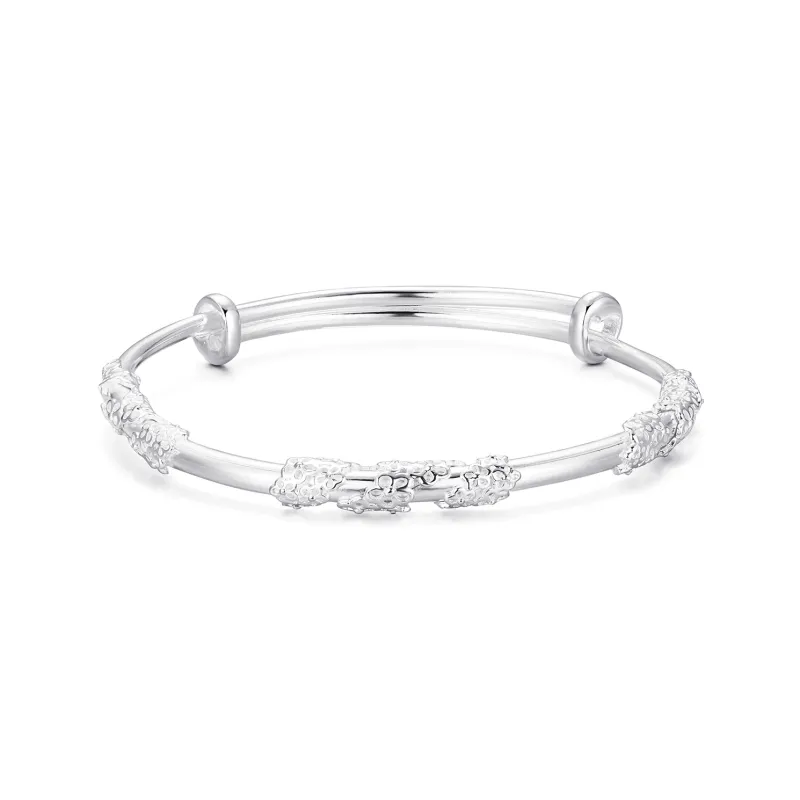 Zeroline 999 Fine Silver Sterling Silver Bracelets Women's-0