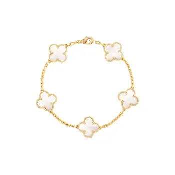 Van Cleef & Arpels Karat Gold Bracelets Women's Gold