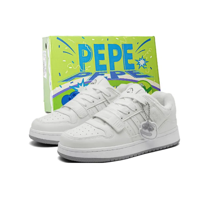 Pepe The Frog Height Increasing Wear-Resistant Lightweight Breathable Slip-Resistant Low-Top Casual Shoes Unisex-0