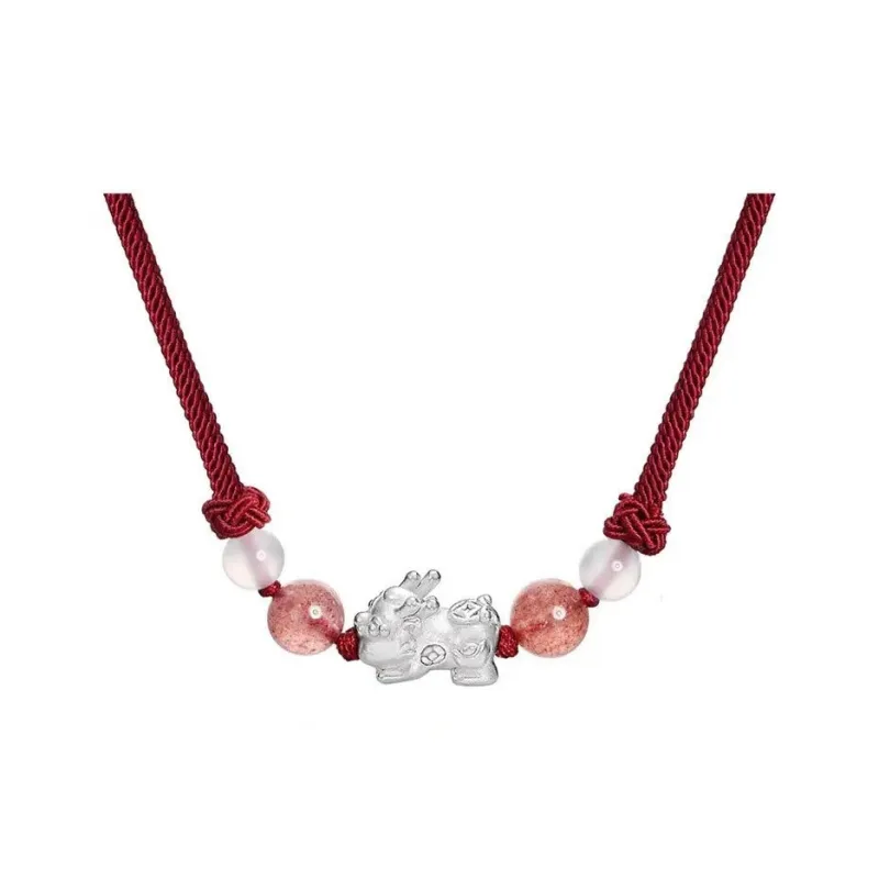 Listen To The Flowers Bloom Rope Necklaces Unisex-0