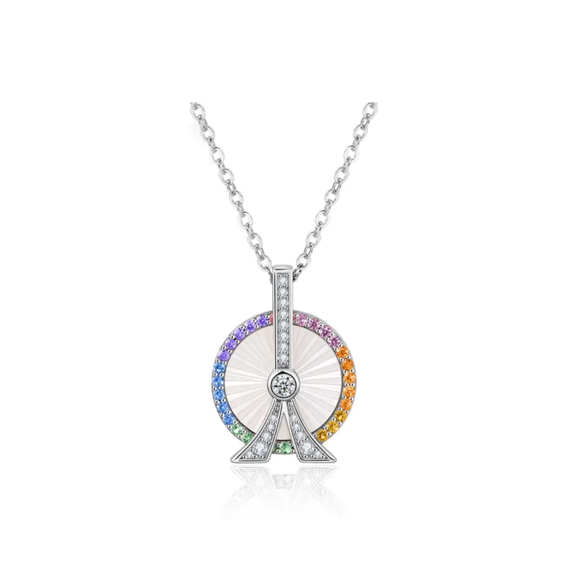 CHIEMOT S925 Silver Collarbone Chain Women's-5