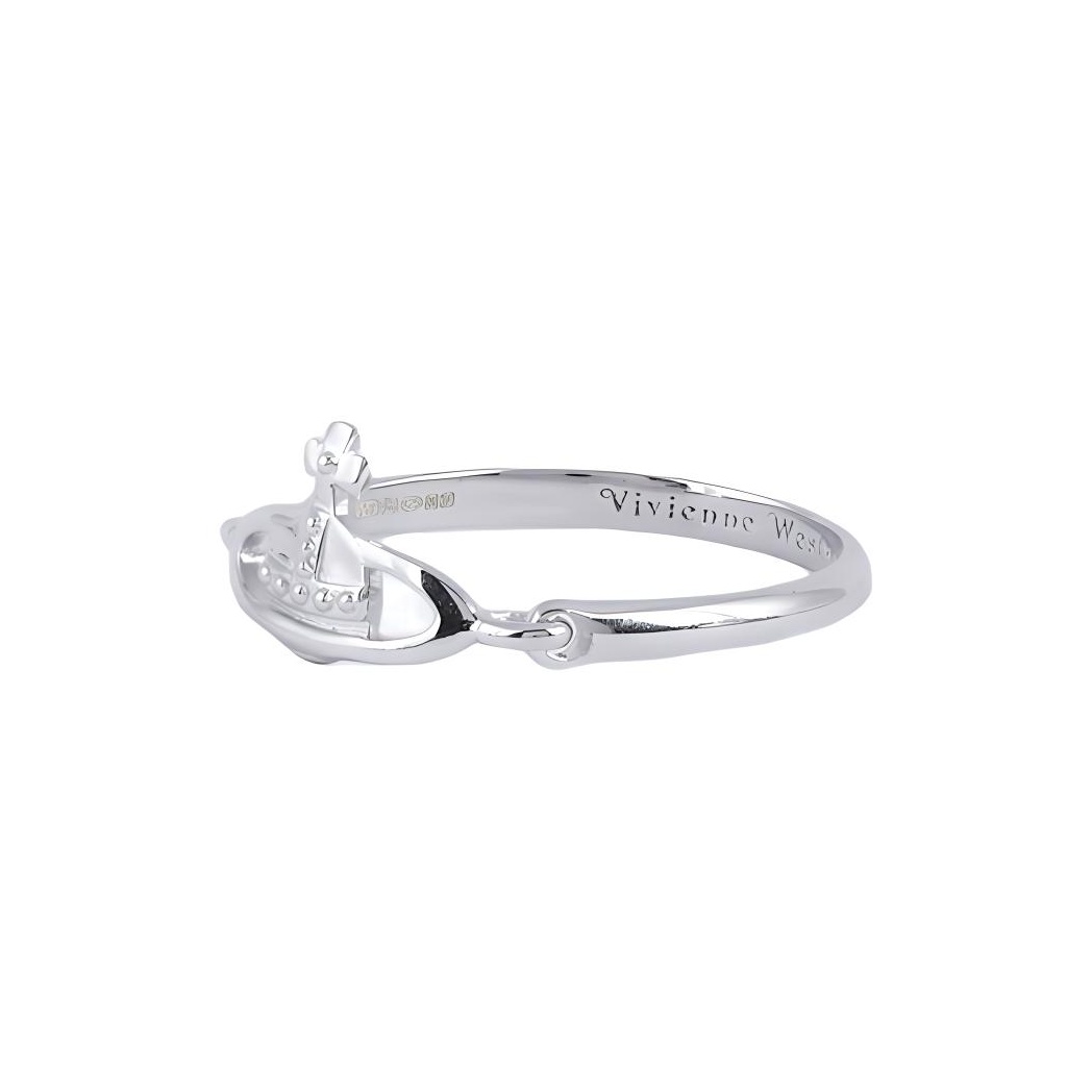 Vivienne Westwood Poisoned Ring Size 8 Silver NO BOX [E35016
