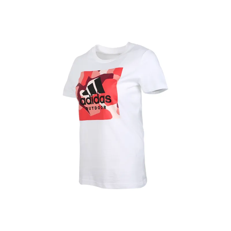 Adidas T-Shirts Women's White-2
