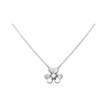 Van Cleef & Arpels Frivole Series Diamond Necklaces Women's