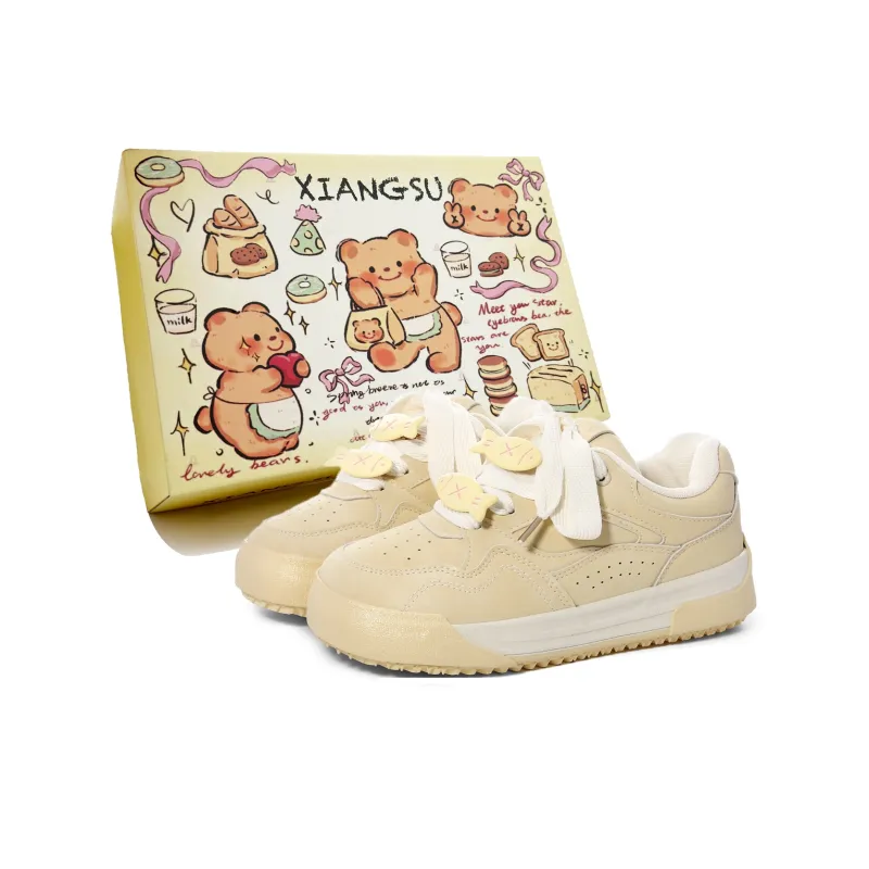XIANGSU Anti Slip Wear Resistant Low Top Skateboard Shoes Women's-15