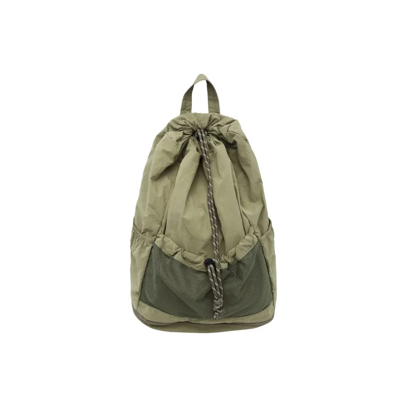 SUN ERATH&U Nylon Backpack Regular Unisex Black Army Green Fruit Green-4