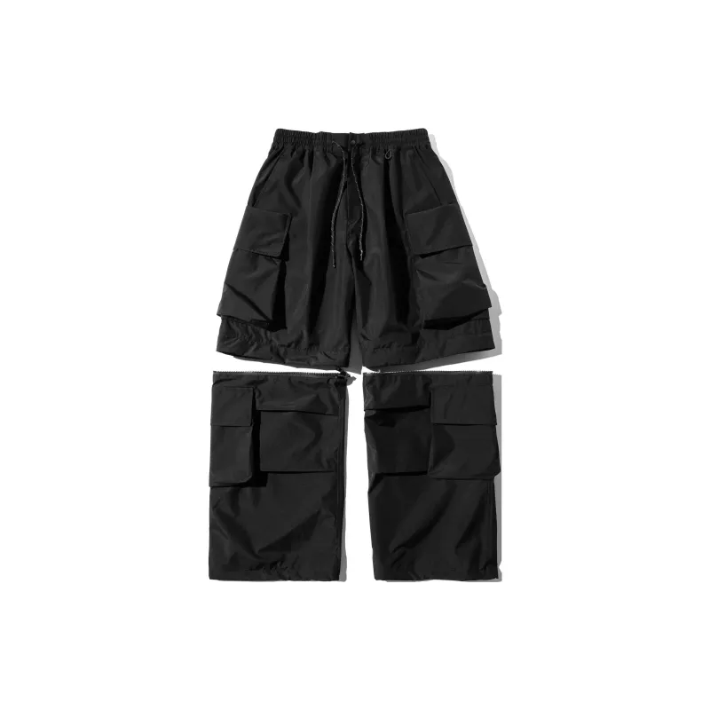 Phenix x Clesste FW24 WINDSTOPPER® By GORE-TEX LABS 2WAY CITY MILITARY Cargo Pants Unisex Black-2