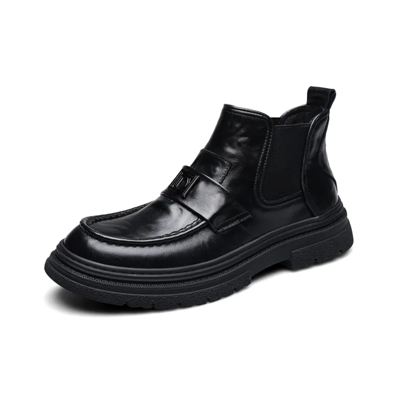 D FUSE SCANDINAVIA Short Chelsea Boots Men's Black-2