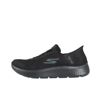 Skechers MEN'S GO WALK Anti Slip Wear Resistant Low Top Casual Shoes Men's All Black