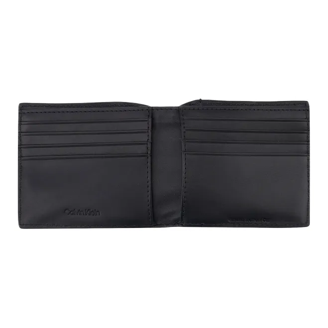 CALVIN KLEIN Cow Leather Wallet Men's Space Black-1