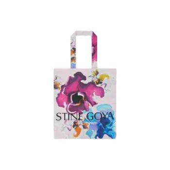 STINE GOYA Cotton Shoulder Bag Medium Size Women's Multicolor