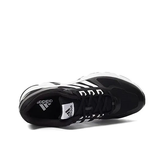Adidas Equipment 10 Anti Slip Wear Resistant Low Top Running Shoes Unisex Black White-2
