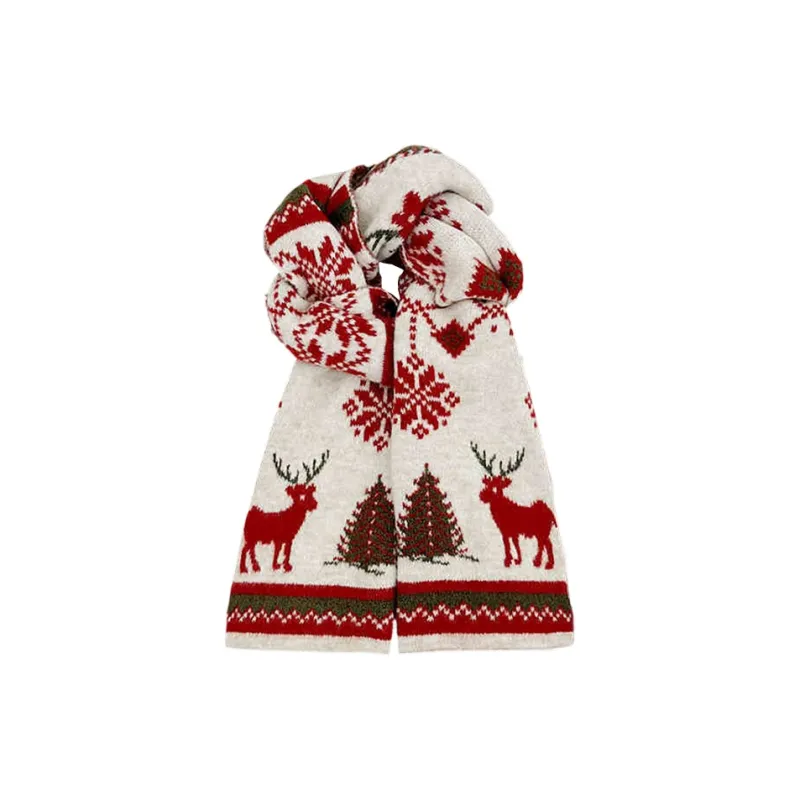 CARTELO Polyester Knit Scarves Unisex Gift Box Set-3
