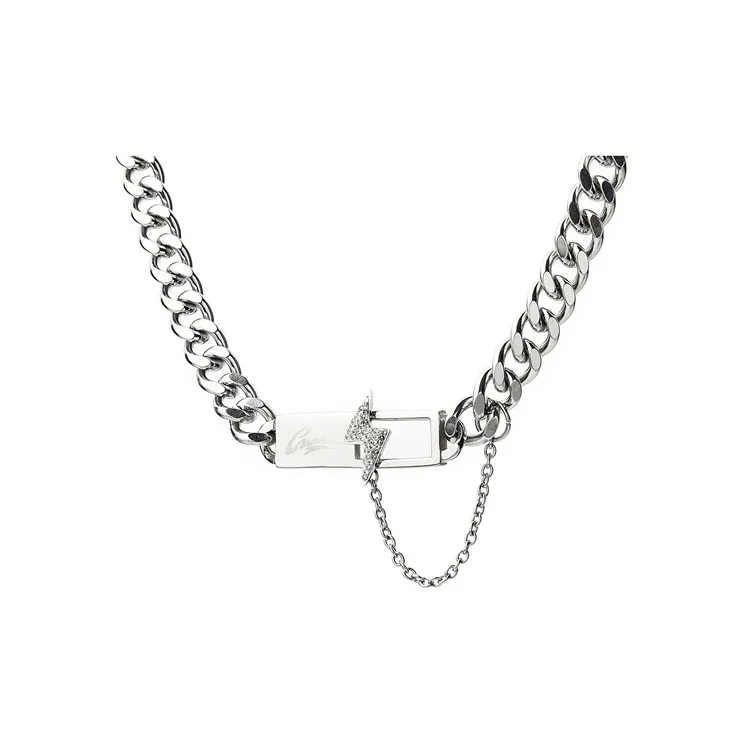 Guuka Stainless Steel Necklaces Unisex-5