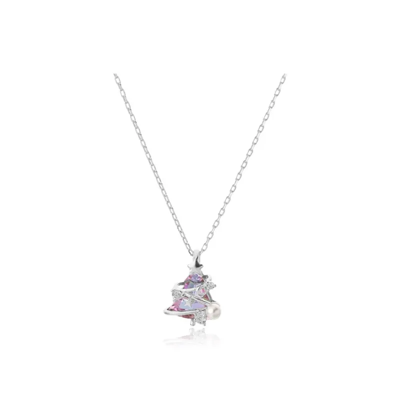 Chongqing Gold Store S925 Silver Necklaces Women's-0
