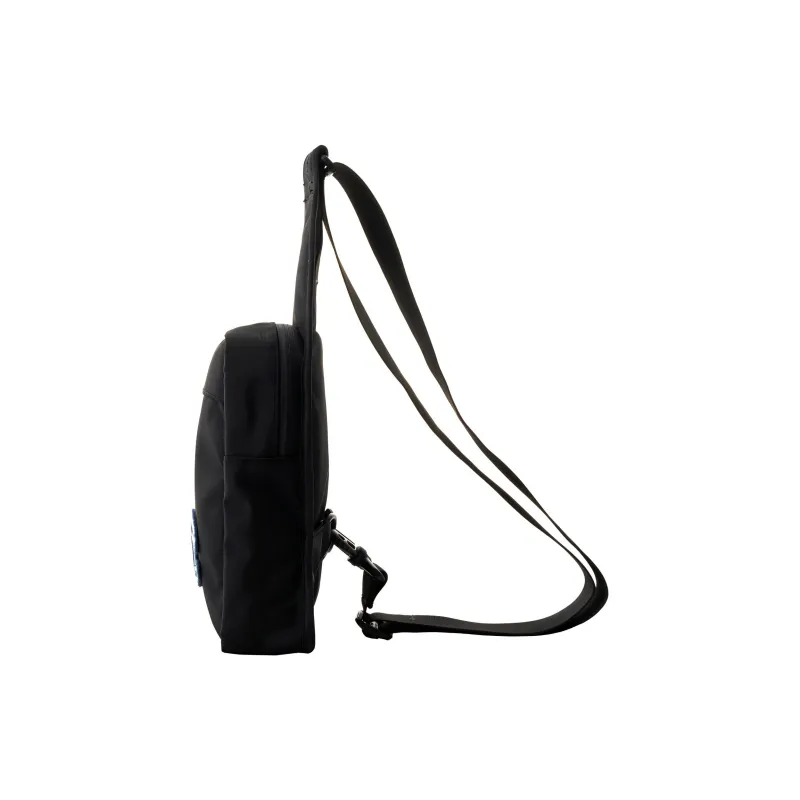 Champion Fabric Crossbody Bag, Shoulder Bag, Sling Bag Regular Unisex Black-3