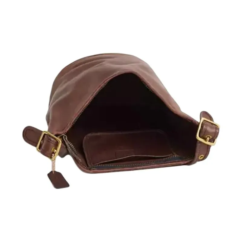 COACH Glove Tanning Bucket Bag, Shoulder Bag Tubas Women's Mahogany Brown-2