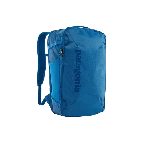Patagonia Recycled Polyester Backpack Mini Unisex Container Blue