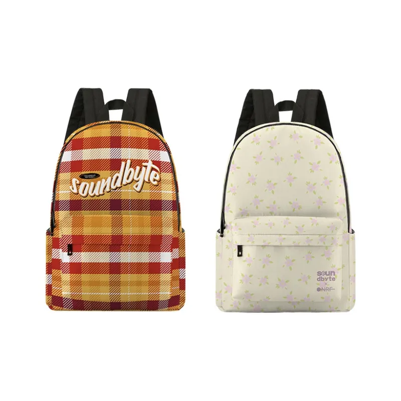 Soundbyte Polyester Backpack Laptop Bag Unisex Orange-14