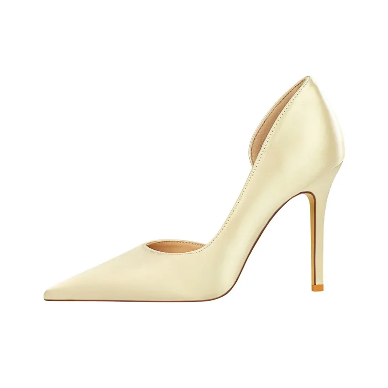 QITUMAUL Slim Heel High Heels Women's-12