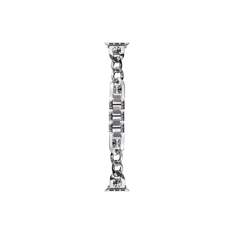 MSSM Apple Compatibility Watch Band Denim Chain Material-1