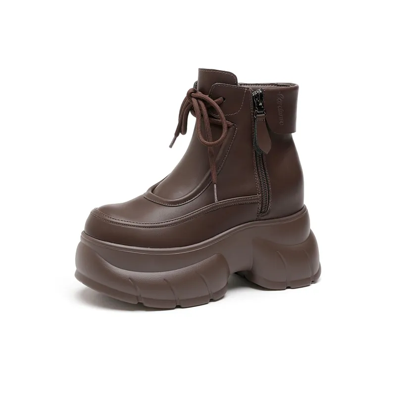 CARDANRO Small sized Sky Vegetables Ankle Boots 10cm Women's-6